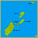Mappa delle Isole Tremiti