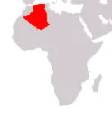 Localizzazione Algeria