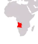 Localizzazione Angola