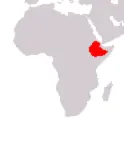 Localizzazione Etiopia