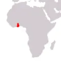 Localizzazione Ghana