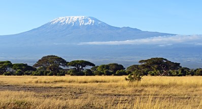 L'imponente figura del Kilimangiaro