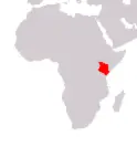 Localizzazione Kenya