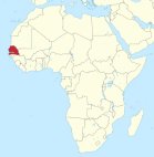 Localizzazione Senegal