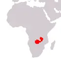 Localizzazione Zambia