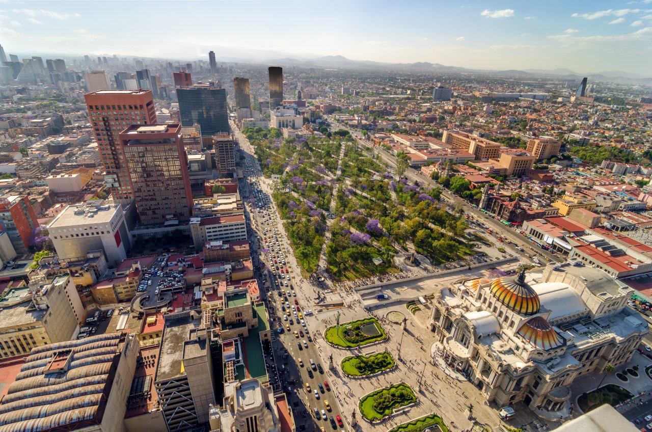 Panorama di Citt del Messico