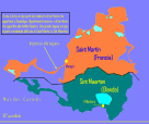 Mappa di Saint Martin