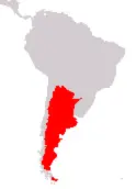 Localizzazione Argentina