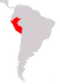 Localizzazione Peru