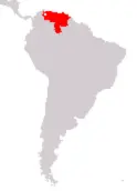 Localizzazione Venezuela