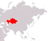 Localizzazione Kazakistan