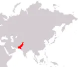 Localizzazione Pakistan