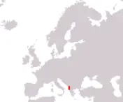 Localizzazione Albania