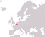 Localizzazione Belgio