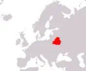 Localizzazione Bielorussia