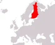 Localizzazione Finlandia