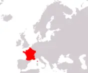 Localizzazione Francia