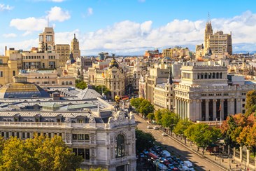 Panorama di Madrid