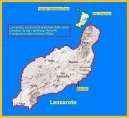 Mappa di Lanzarote
