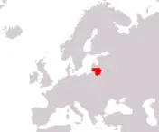 Localizzazione Lituania