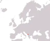 Localizzazione Montenegro