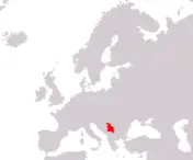 Localizzazione Serbia