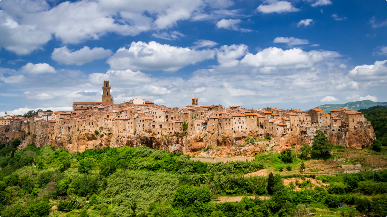 Panorama di Pitigliano