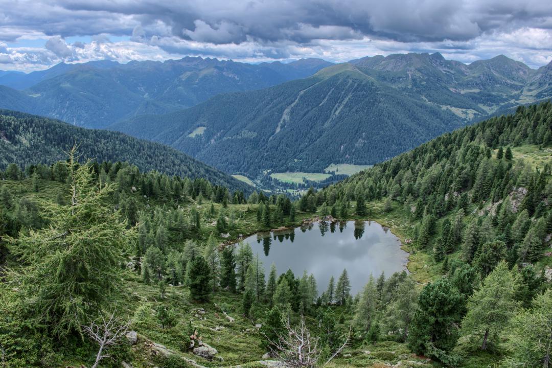 Il Lago Nassere, nel Lagorai