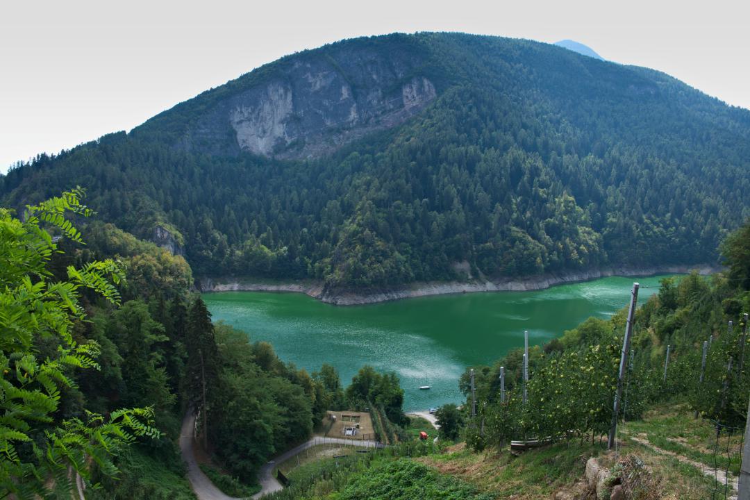 Segmento del Lago di Santa Giustina