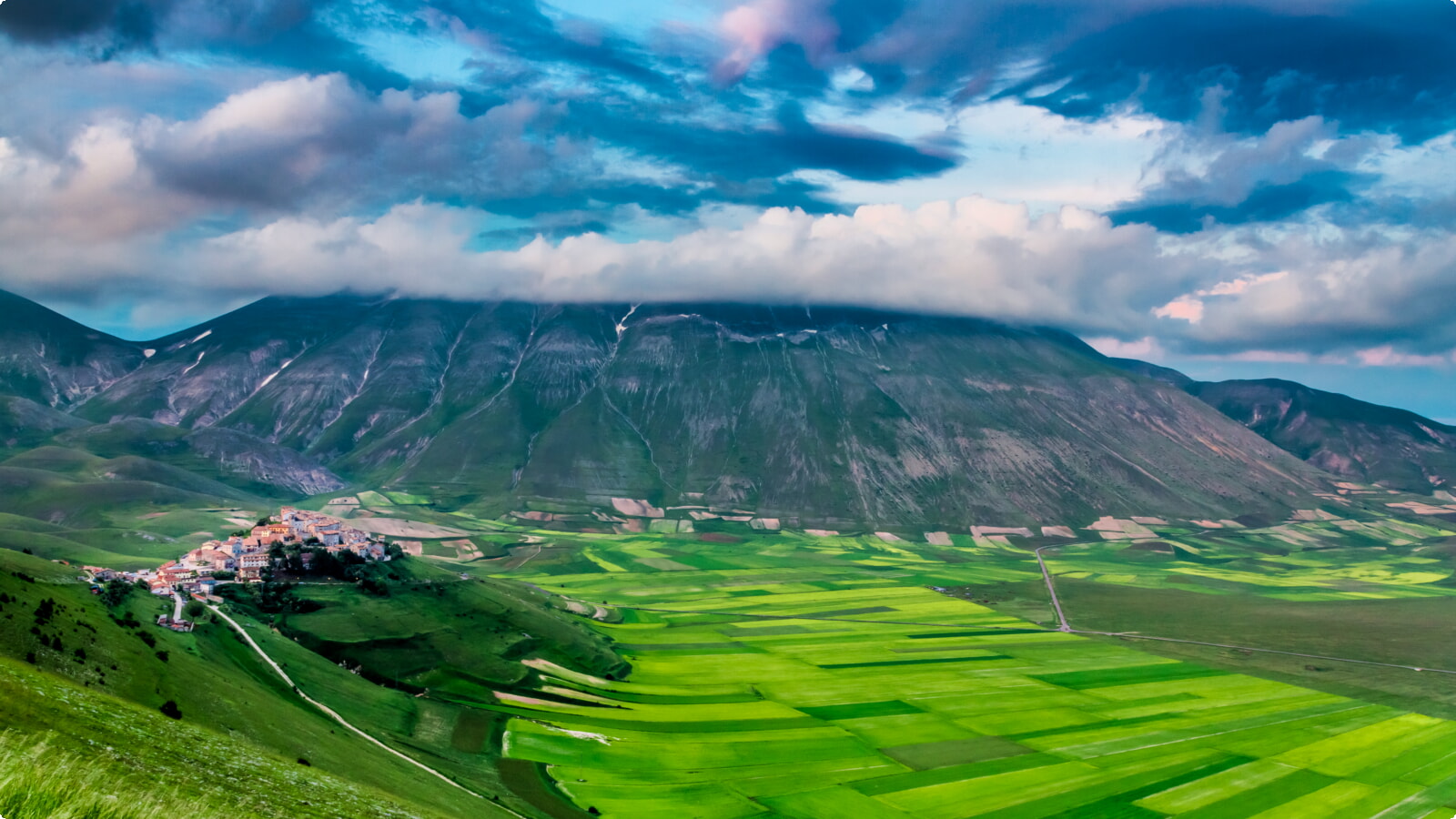 Panorama di Castelluccio di Norcia