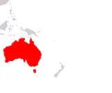 Localizzazione Australia