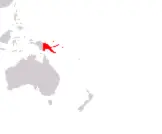 Localizzazione Papua Nuova Guinea